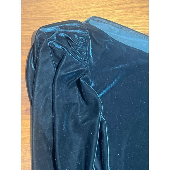 ALIX NYC Dakota Velvet Bodysuit in Jasper Large New Womens Top Blouse - Picture 8 of 15